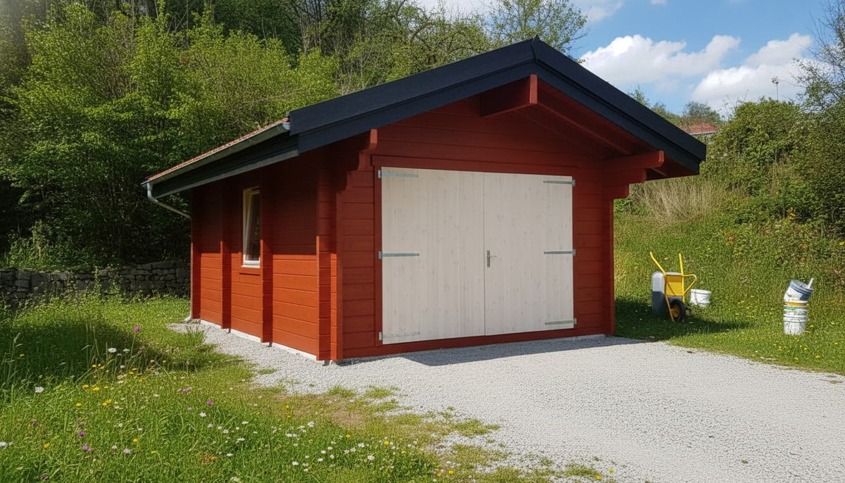 Log Garages