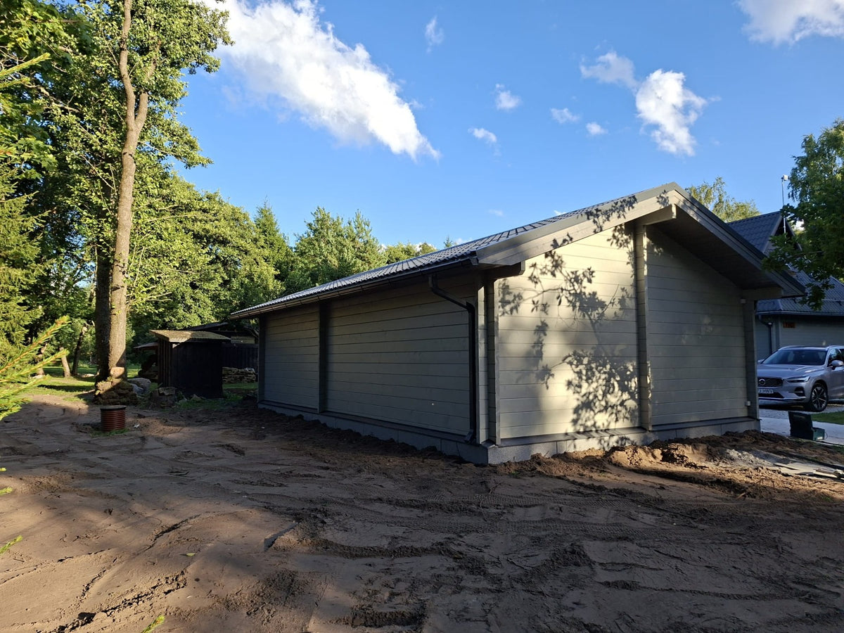 Log Garages