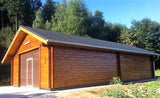 Log Garages