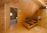 Cabaña de troncos Victoria de Nordlog Homes